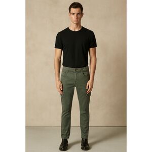 MONFRERE Green Cargo MF Straight Leg Pants Trousers  Mens Size 30